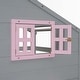 preview thumbnail 8 of 15, Twin over Twin Bunk Bed with 2 Drawers, 1 Storage Box, 1 Shelf, Window and Roof