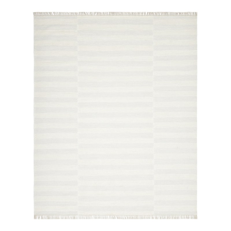Overton Handmade Modern Contemporary Striped Area Rug - 5' 0" x 8' 0"