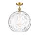 Option Clear Water Glass / Satin Gold