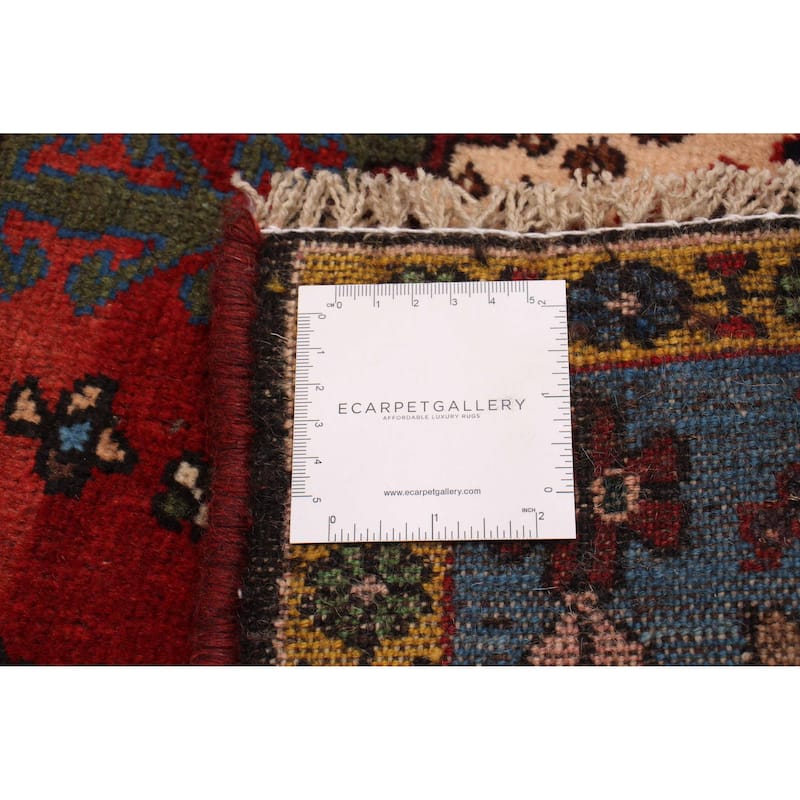 ECARPETGALLERY Hand-knotted Kayseri Vintage Red Wool Rug - 2'11 x 12'8