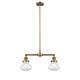 Option Brushed Brass / Clear