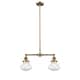 Option Brushed Brass / Clear