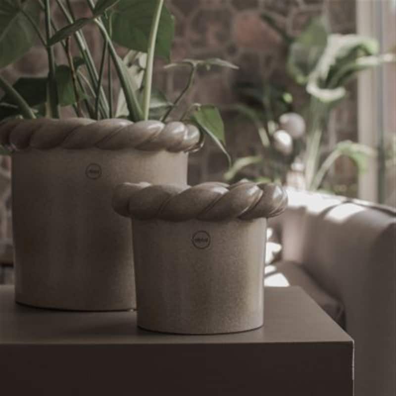 TWINE beige Planter Pot Sm