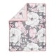 preview thumbnail 3 of 8, Lambs & Ivy Signature Botanical Baby Watercolor Floral 4-Piece Crib Bedding Set