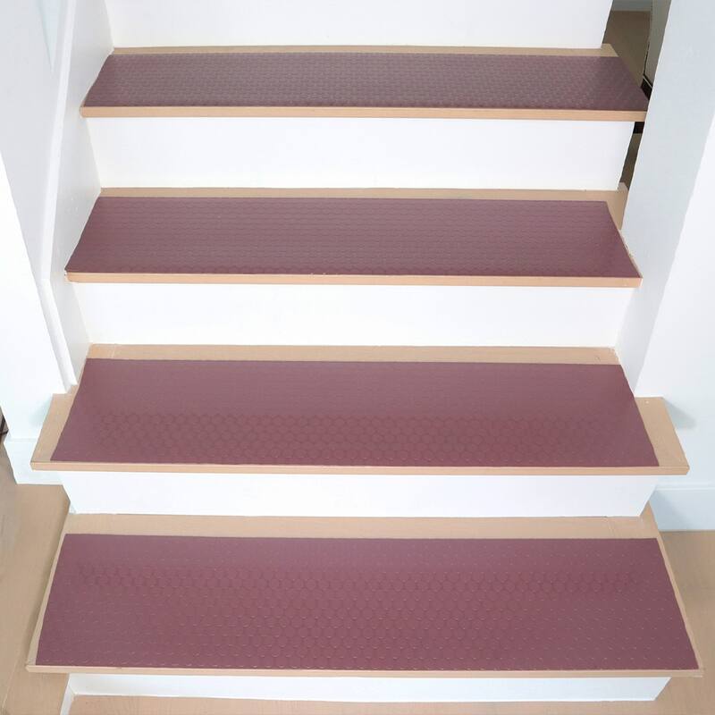 Rubber-Cal "Coin-Grip" Vinyl Step Mats (6 pack) - 2mm