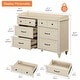 preview thumbnail 34 of 33, Farmhouse Kids Dresser with 5/6 Drawers, Wood Baby Dresser for Nursery