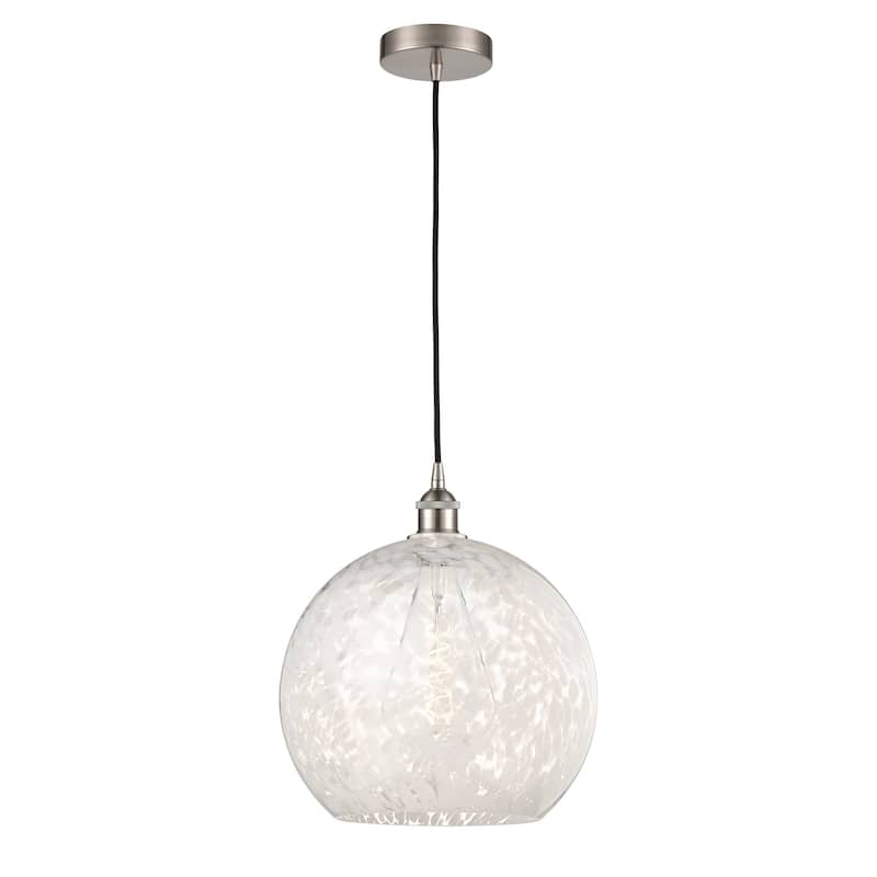 Innovations Lighting 616-1P 17 14 White Mouchette Pendant White