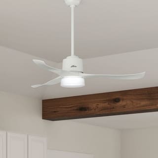 Hunter 54" WiFi Symphony Ceiling Fan with LED Light Kit and Handheld Remote, Smart Home Fan