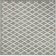 preview thumbnail 46 of 101, SAFAVIEH Handmade Chatham Carlota Modern Moroccan Wool Rug 7' Square - Dark Grey/Ivory - Square