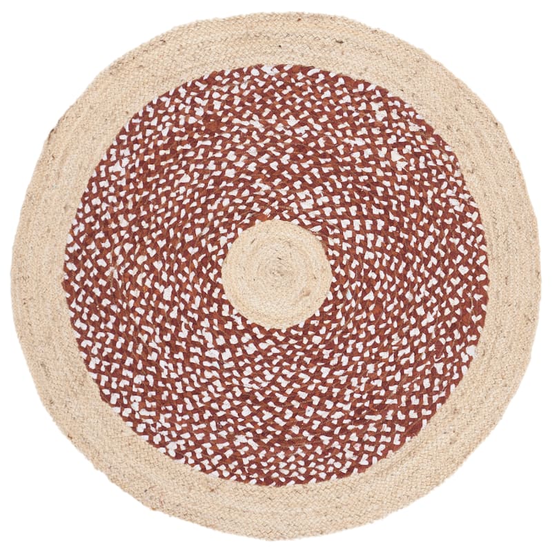 SAFAVIEH Handmade Cape Cod Edelfriede Coastal Jute Rug