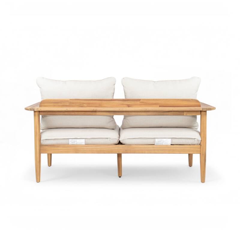 Outdoor Acacia Wood Lounge Chair