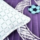 preview thumbnail 12 of 22, Lush Decor Girls Soccer Kick Quilt Set