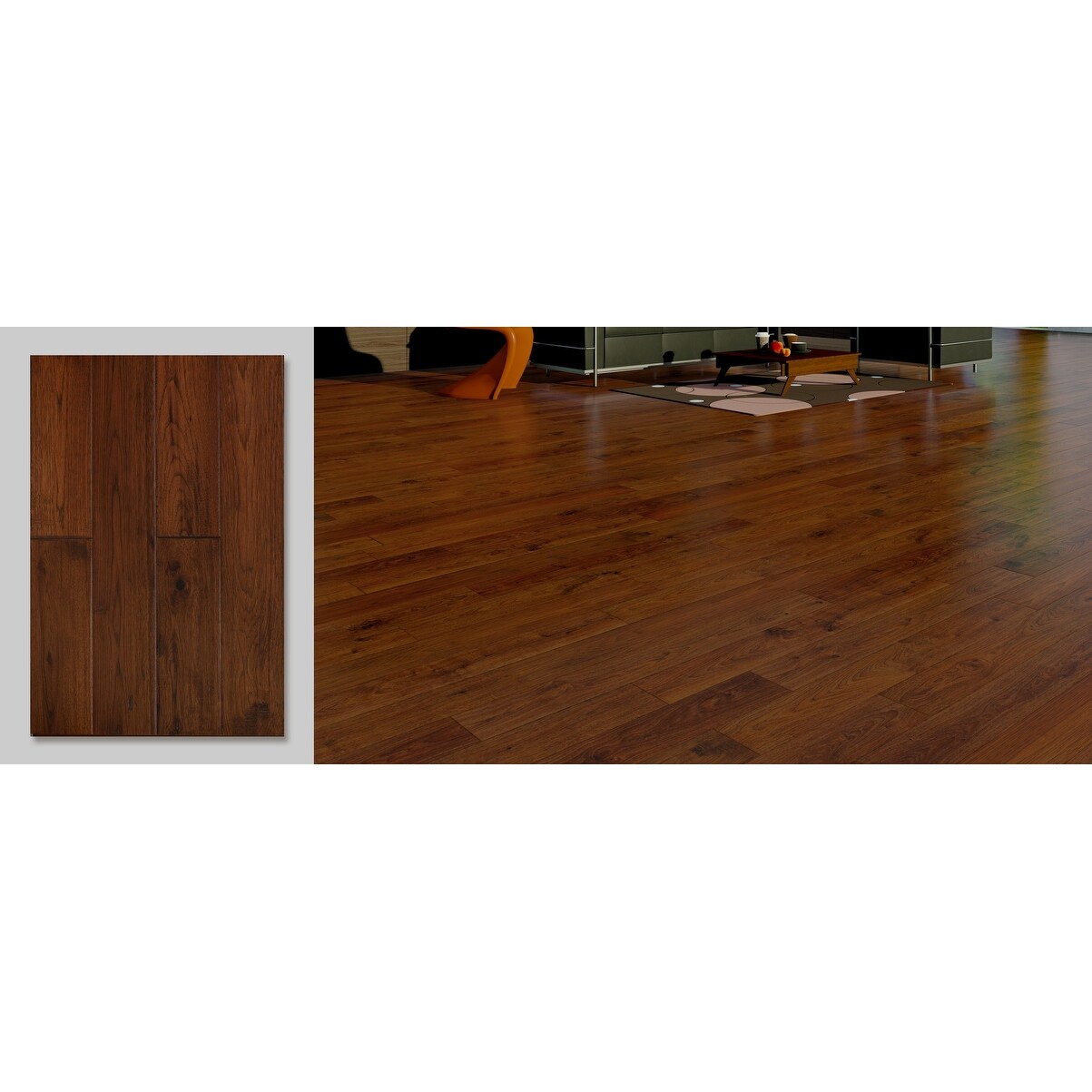 East West Furniture Hardwood Flooring - Interlock Engineered ...