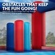 preview thumbnail 4 of 4, Sunny & Fun Slide N' Splash Inflatable Water Slide Park & Bounce House with Air Pump - Blue