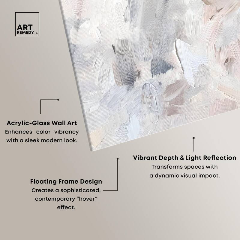 Soft Colors Fade II Acrylic by Art Remedy, Ready to Hang