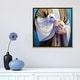 preview thumbnail 6 of 16, iCanvas "Safe In The Arms Of Jesus" by Mikki Senkarik Framed Canvas Print