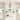 Rennnsan 5-Light Green Glass Chandelier, Modern Gold Frame Hanging Light for Dining Room Kitchen Island - 30.7" W x 18" H