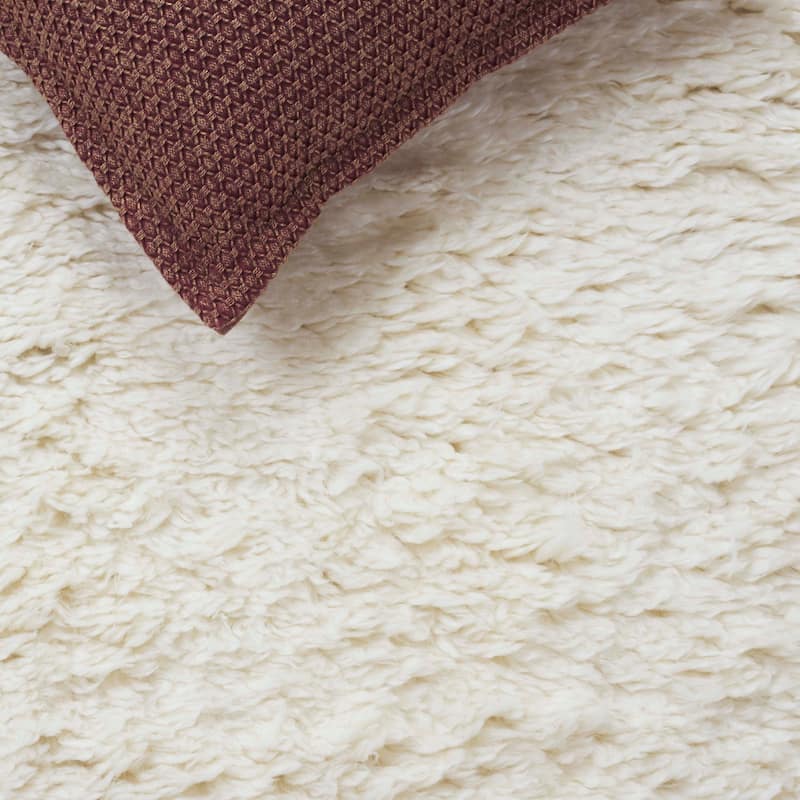 SAFAVIEH Handmade Casablanca Sanami Shag Wool Rug
