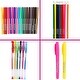 preview thumbnail 6 of 8, Paper Junkie 43-Piece Rainbow Stationery Set for Girls, Jumbo Arts & Crafts Pencil Case