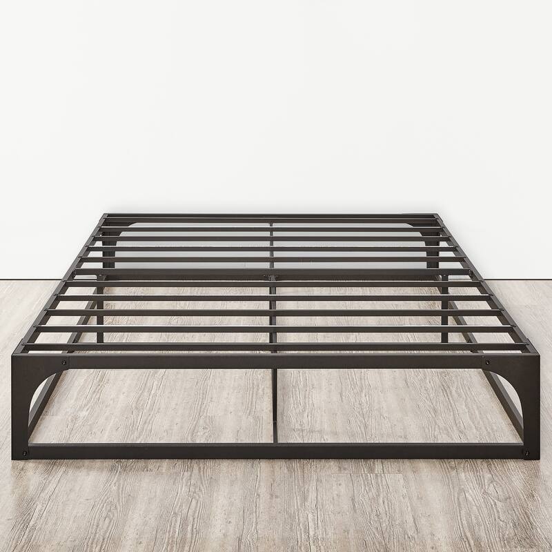 Porch & Den McCamant 12-inch Heavy Duty Metal Platform Bed Frame Black