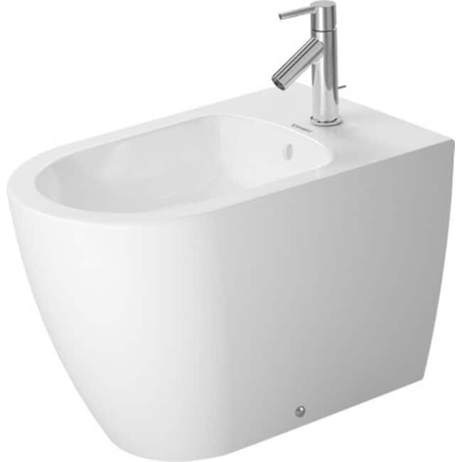 Duravit ME By Starck Floor Mounted Ceramic Bidet - Less Faucet