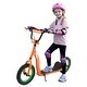 preview thumbnail 21 of 27, Gymax Kids Scooter w/ Adjustable Height Handlebar 12-Inch Inflatable Orange
