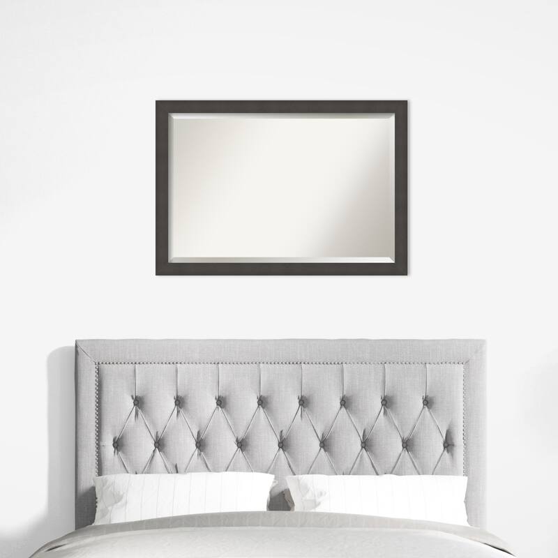 Blaine Narrow Beveled Framed Wall Mirror