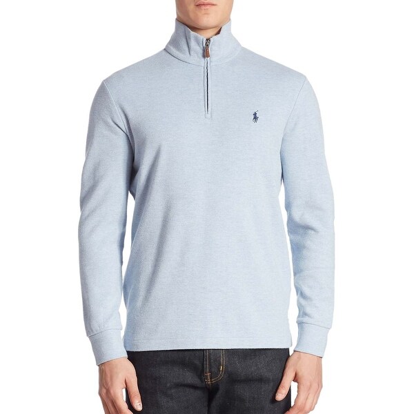 polo ralph half zip