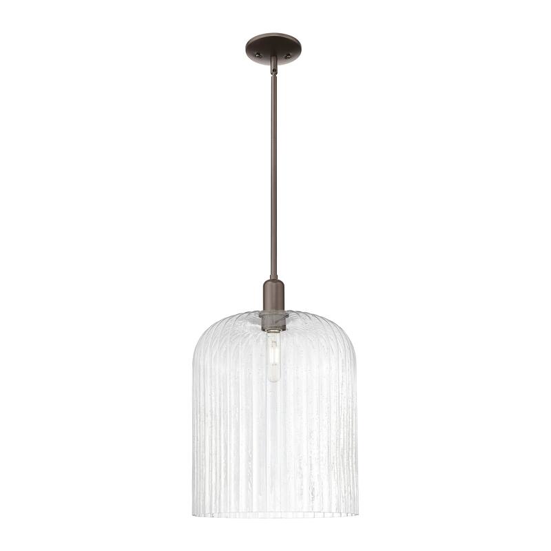 Innovations Lighting Downtown Urban - Bridal Veil - 1 Light 12" Stem Hung Mini Pendant