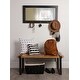 preview thumbnail 7 of 28, The Gray Barn Victorville Pub Mirror with 5 Metal Hooks - 36x18