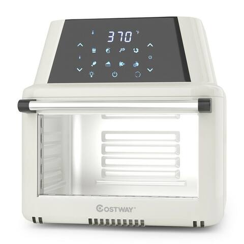 19 QT Multi-functional Air Fryer Oven 1800W Dehydrator Rotisserie - 14.5" x 14.5" x 16" (L x W x H)