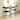 Dining Table Set Square Kitchen Table w/2 Upholstered Armless Chairs