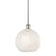 Option Brushed Satin Nickel / White Mouchette