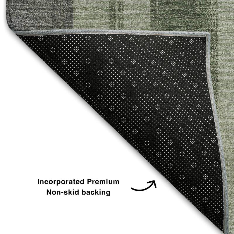 Premium Washable Super Soft Modern Stripe Mayfield Rug