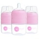 preview thumbnail 15 of 22, PopYum 5 oz Anti-Colic Formula Making Baby Bottle 3-Pack - Pink