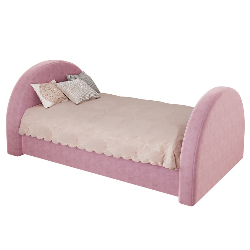 Christopher Knight Home - Modern Upholstered Velvet Daybed with Pull-Out Trundle