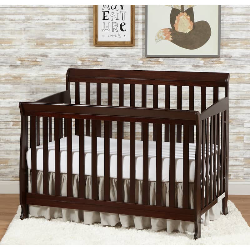Suite Bebe Riley 4-in-1 Convertible Crib - Espresso