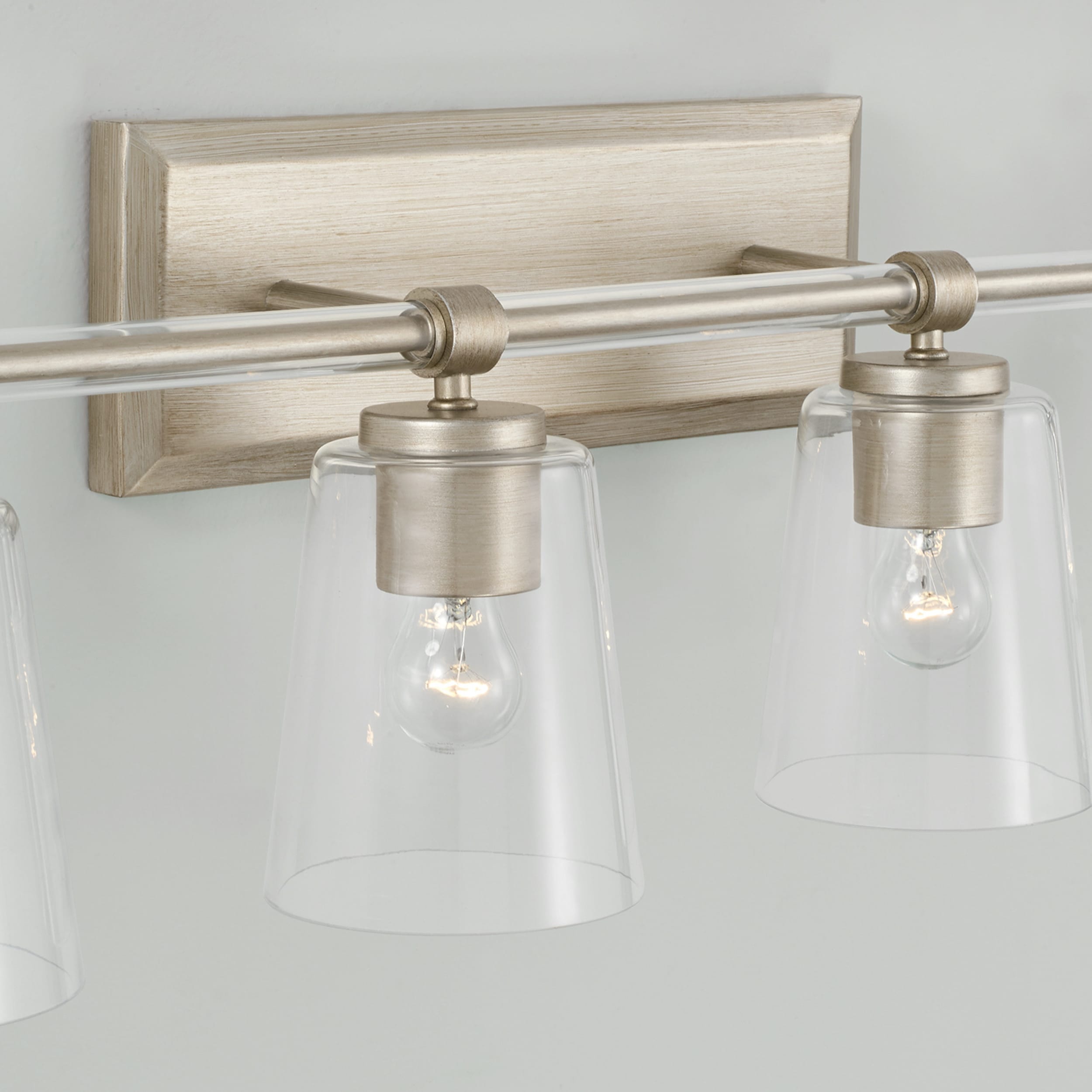 Breigh 4-light Brushed Champagne Bath/ Vanity Fixture
