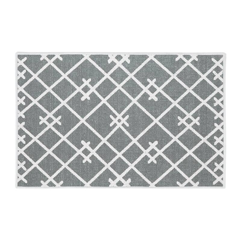 SussexHome Non-Skid Ultra-Thin Area Rugs for Laundry Room, Entryway, Bathroom and Kitchen - Washable Multipurpose Floor Mat