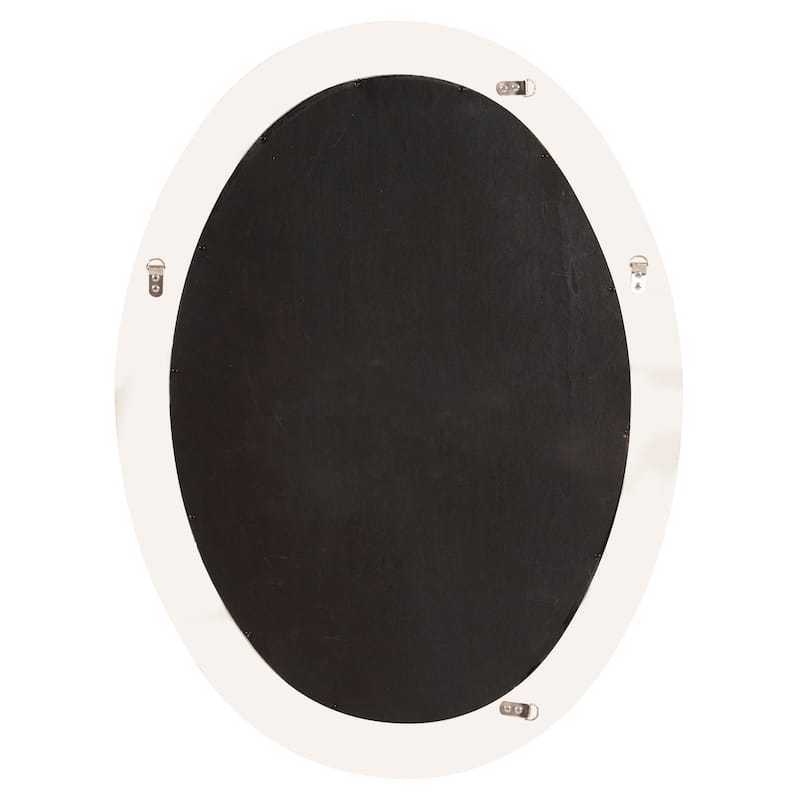 Allan Andrews Queen Ann Mirror - Glossy Nickel - 25" x 33" x 2