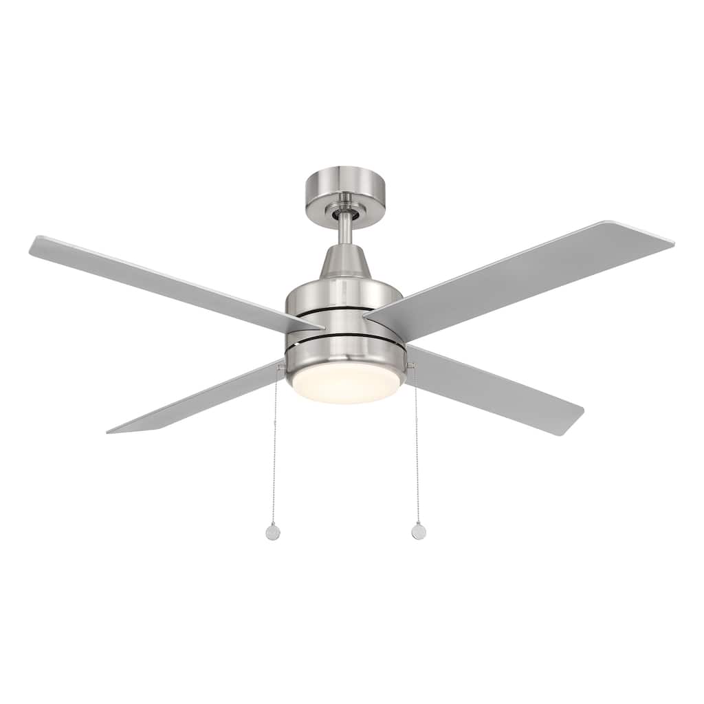 Quade Indoor or Outdoor 4-Blade 52in Pull Chain Ceiling Fan - 52 Inches