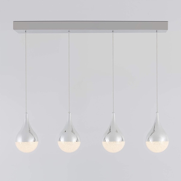 Artika glitzer integrated led pendant outlet