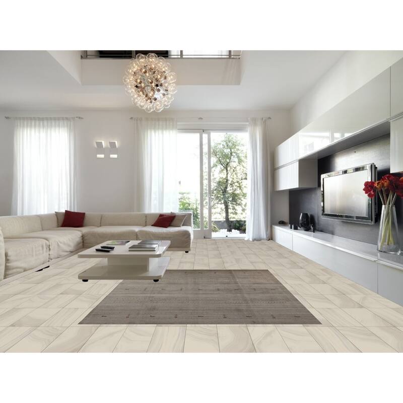 Hand Knotted Oriental 100% Wool Carpet Tribal Animal Pictorial Greys & Charcoal Gabbeh Area Rug - 9' 9'' X 7' 11''