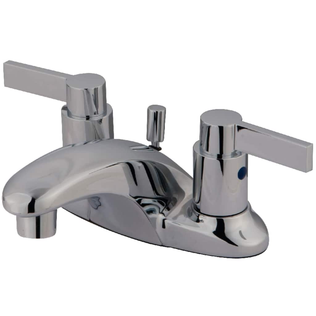 Kingston Brass Nuvo Fusion Centerset Bathroom Faucet - Free Metal Pop