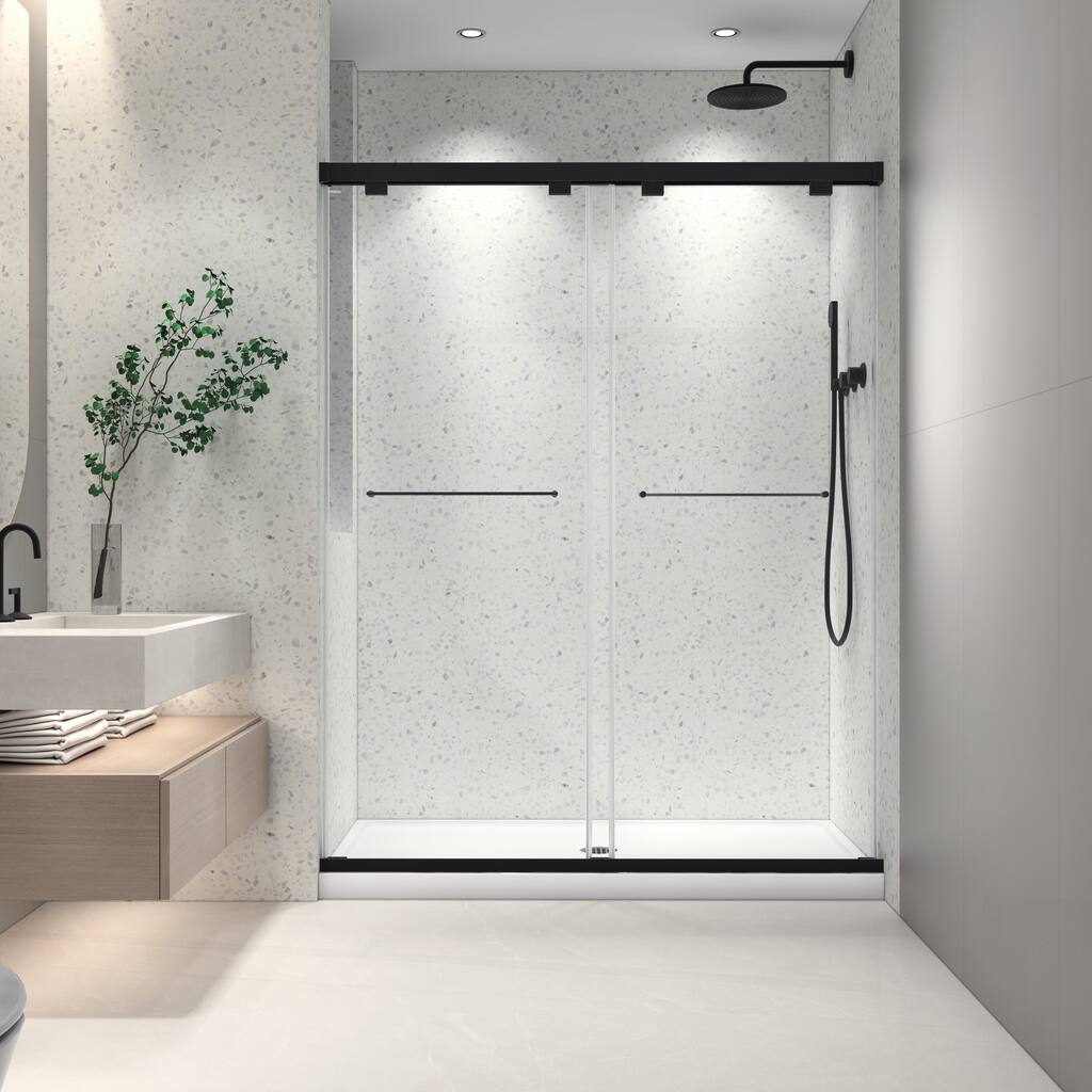 Advanced Sliding Shower Door with Innovative Functions for Enhanced Bathroom Experience