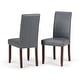 preview thumbnail 32 of 111, WYNDENHALL Normandy Transitional Parson Dining Chair (Set of 2) - 18.1"w x 18.5" d x 39.4" h