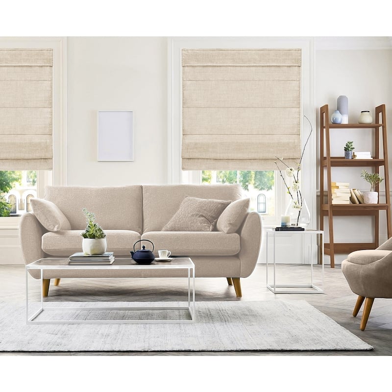 Chicology Cordless Light Filtering Roman Shade Privacy & Style