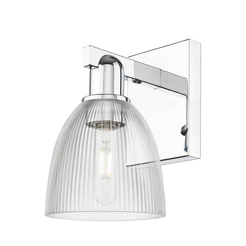 Innovations Lighting 716-1W-11-6 Castile Sconce Castile 11" Tall Wall - Polished Chrome / Clear