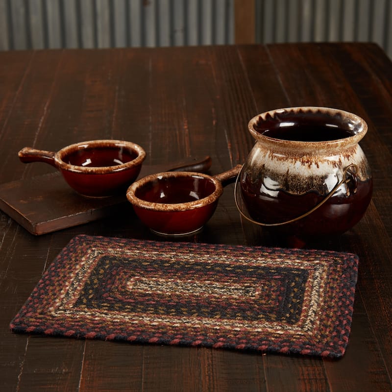 Beckham Jute Rect Placemat 10x15 - Single