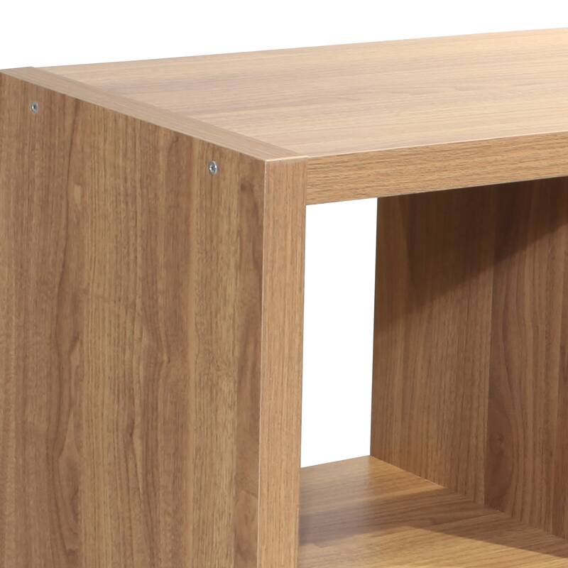 8 Cube Storage Shelf Organizer Bookshelf,Stackable,Vertical or Horizontal,with 4 Storage Boxes,for Home,Children's Room